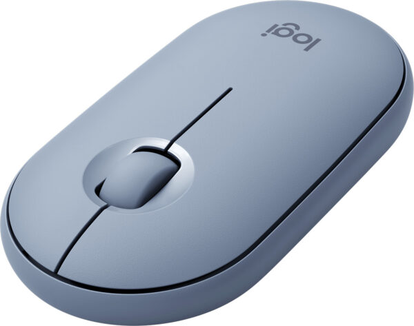 Prix Souris sans fil Bluetooth Logitech Pebble M350 Bleu gris (910-005719) -  266.00 -  266.00 – Image 2