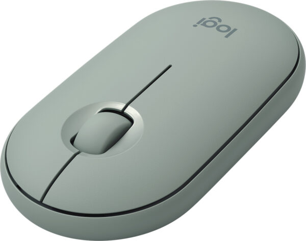 Prix Souris sans fil Bluetooth Logitech Pebble M350 Eucalyptus (910-005720) -  271.00 -  271.00 – Image 2