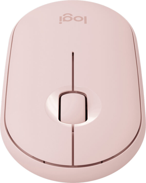 Prix Souris sans fil Bluetooth Logitech Pebble M350 Rose (910-005717) -  253.00 -  253.00 – Image 3