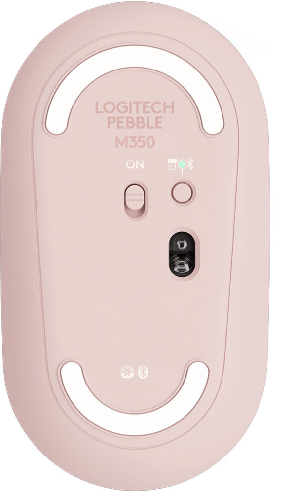 Prix Souris sans fil Bluetooth Logitech Pebble M350 Rose (910-005717) -  253.00 -  253.00 – Image 4