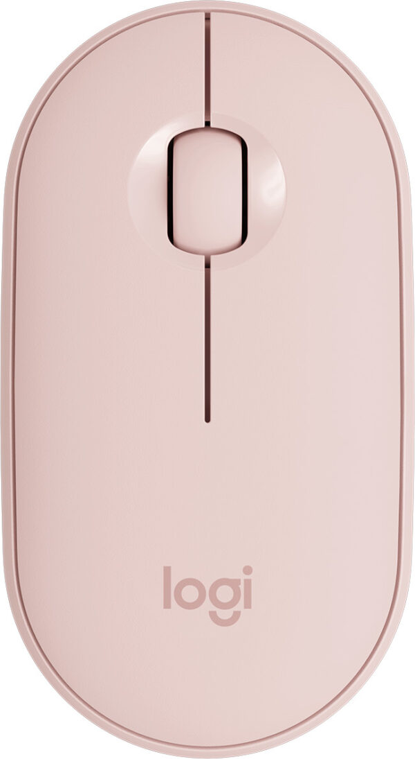 Prix Souris sans fil Bluetooth Logitech Pebble M350 Rose (910-005717) -  253.00 -  253.00