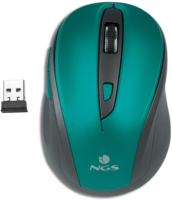 Prix Souris sans fil NGS Evo Mute Bleue (EVOMUTEBLUE) -  77.00 -  77.00 – Image 2