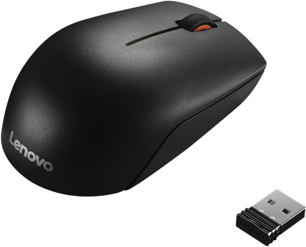 Souris sans fil USB Lenovo 300 Noir (GX30K79401)