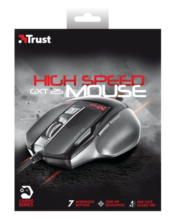 Prix Souris Trust filaire Gaming GXT 25 - USB -  -  – Image 4
