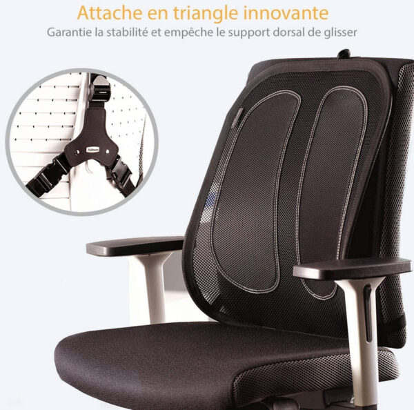 Prix Support dorsal en maille Fellowes Office Suites™ (9191301) -  552.00 -  552.00 – Image 3