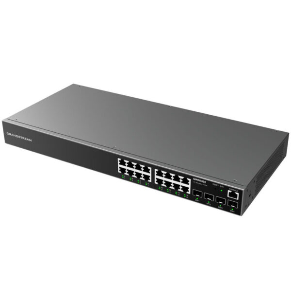 Prix Switch Administrable Grandstream GWN7802 16 Ports Gigabit + 4 ports SFP -  1880.00 -  1880.00