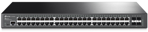 Prix Switch administrable TP-Link TL-SG3452 JetStream 48 ports Gigabit L2 avec 4 slots SFP -  6576.00 -  6576.00