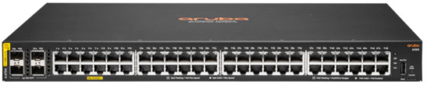 Switch Aruba 6100 48G Classe 4 PoE 4SFP+ 370 W (JL675A)