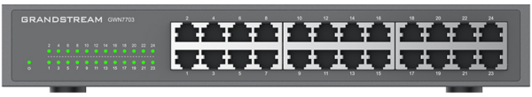 Switch de bureau Grandstream GWN7703 24 Ports Gigabit – Image 2