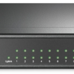 Switch de bureau TP-Link TL-SF1009P 9 ports 10/100 Mbps avec PoE + 8 ports
