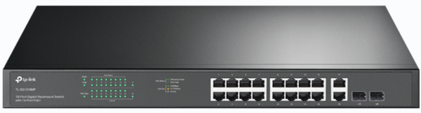 Switch TP-Link TL-SG1218MP 18 ports Gigabit rackable avec 16 PoE+
