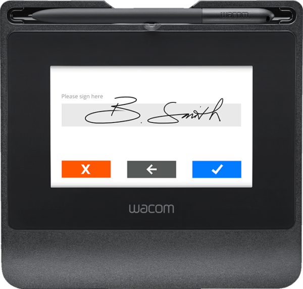 Tablette de signature Wacom STU540 & sign pro PDF (STU-540-CH2)