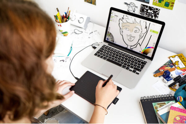 Tablette Graphique One by Wacom Petite - USB (CTL-472-S) – Image 7