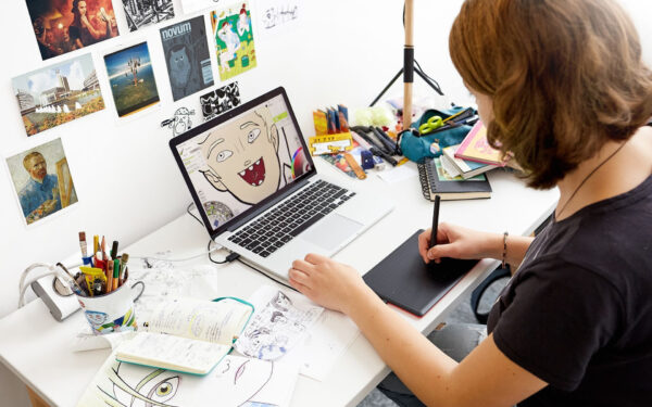 Tablette Graphique One by Wacom Petite - USB (CTL-472-S) – Image 10