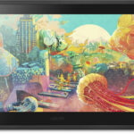 Écran interactif à stylet Wacom Cintiq 22 : Tablette Graphique avec écran 21.5" Full HD (DTK2260K0A)