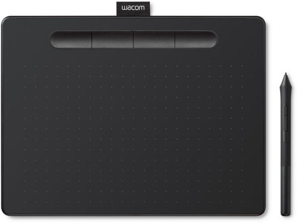 Tablette Graphique Wacom Intuos Moyenne Noir (non Bluetooth) (CTL-6100K-B)