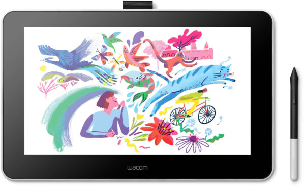 Écran interactif à stylet Wacom One 13 DTC133 - Tablette Graphique avec écran 13,3"