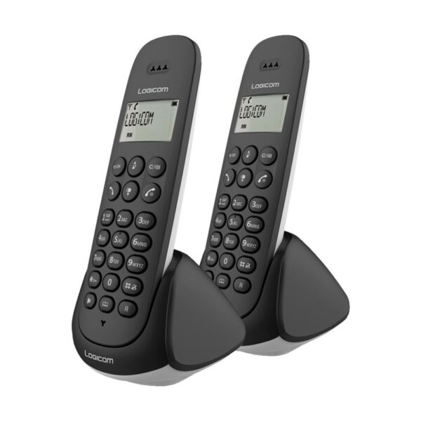 Téléphone Fixe Logicom Aura 250 Sans Fil - Fonction mains libres – Image 2