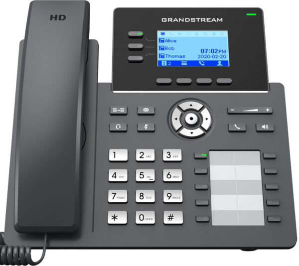 Prix Téléphone IP 6 Comptes SIP / 3 lignes Grandstream GRP2604 -  772.00 -  772.00