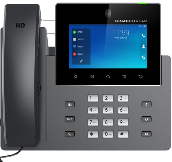 Téléphone vidéo intelligent IP à 16 lignes Grandstream GXV3350