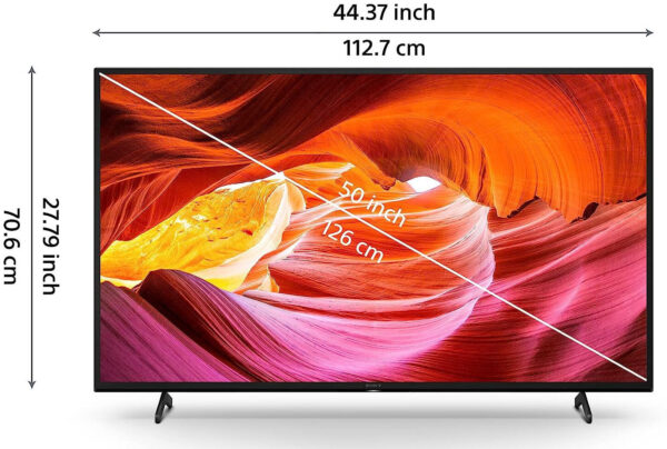 Prix Téléviseur Sony 50" X75K (KD-50X75K AF1) -  6767.00 -  6767.00 – Image 2