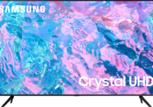 Téléviseur Samsung 50" CU7000 Crystal UHD 4K série 7 + Récepteur intégré (UA50CU7000UXMV)