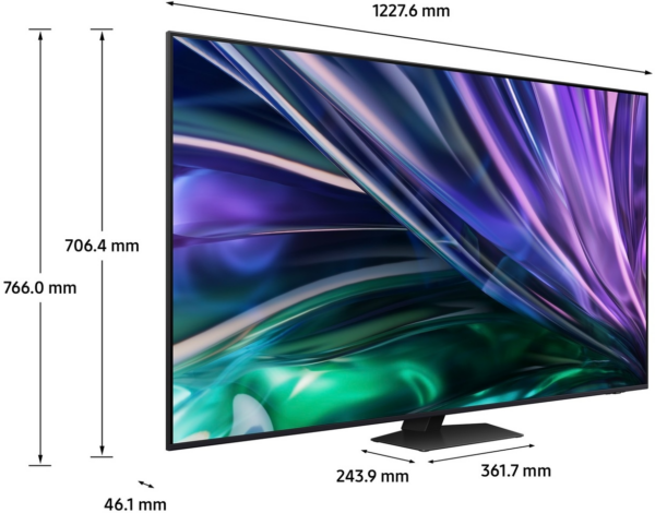 Téléviseur Samsung 55" Neo QLED QN85D 4K série 8 + Récepteur intégré (QA55QN85DBUXMV) – Image 4
