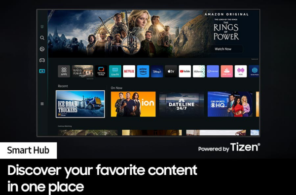 Téléviseur Samsung 58" CU7000 Crystal UHD 4K série 7 + Récepteur intégré (UA58CU7000UXMV) – Image 11