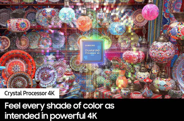 Téléviseur Samsung 58" CU7000 Crystal UHD 4K série 7 + Récepteur intégré (UA58CU7000UXMV) – Image 12