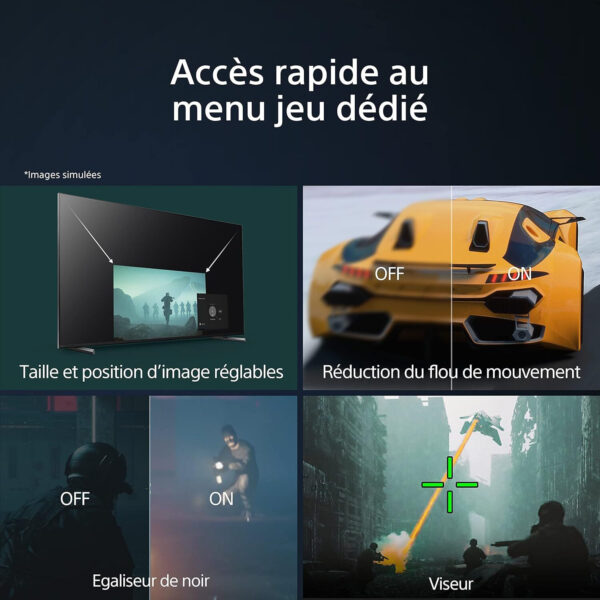 Prix Téléviseur Sony 65" KD-65X85L + Récepteur intégré (KD-65X85L E33) -  16999.00 -  16999.00 – Image 14