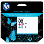 Tête d’impression magenta et cyan HP 88 Officejet (C9382A)