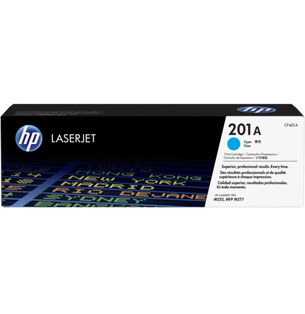 HP 201A Cyan (CF401A) - Toner HP LaserJet d'origine