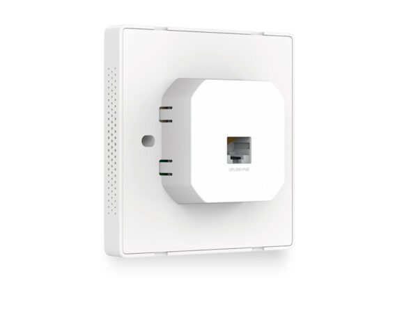 TP-Link EAP115-Wall 300 Mbit/s Blanc Connexion Ethernet, supportant l'alimentation via ce port (PoE) (EAP115-Wall V1) – Image 2