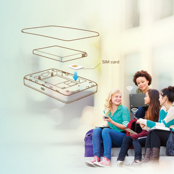 TP-Link Modem 150Mbps 4G LTE-Advanced Mobile Wi-Fi (M7350) – Image 4