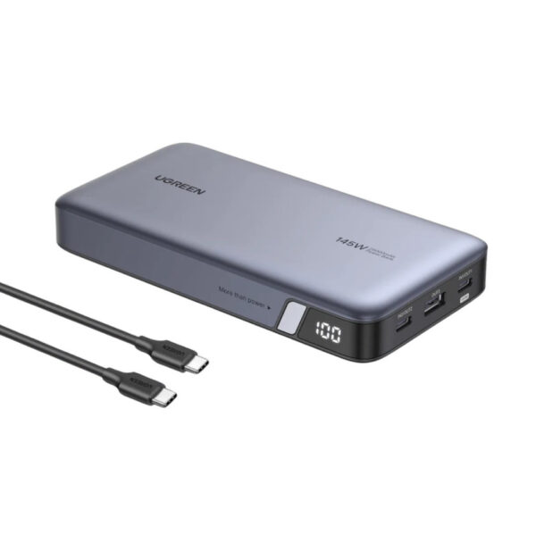 Banque d'alimentation Ugreen 90597A Gris - Powerbank de 25000 mAh