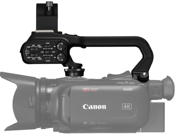 Unité de poignée Canon HDU-4 pour Canon XA60 et XA65 (6107C001AA) – Image 4